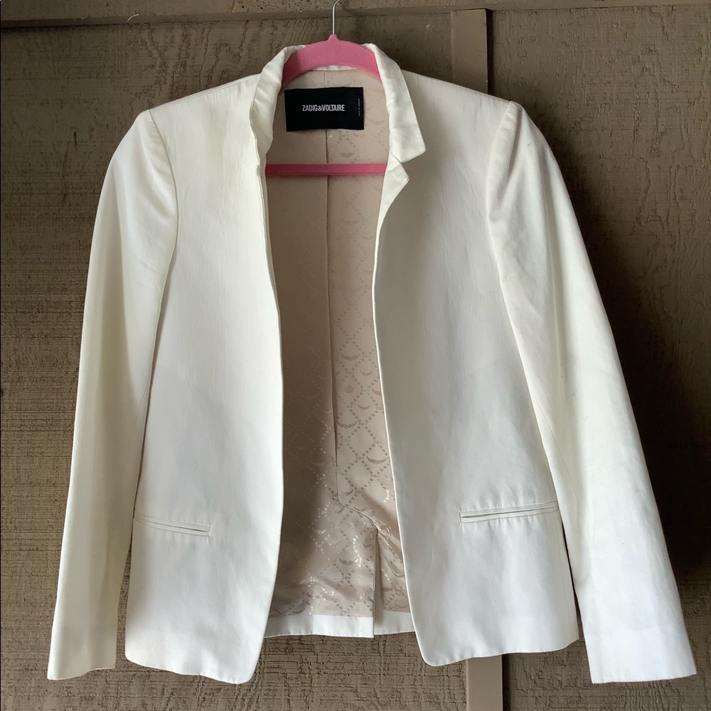 Zadig&Voltaire White Blazer